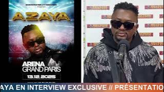 AZAYA EN INTERVIEW EXCLUSIVE // PRÉSENTATION : FANFAN MIZIK