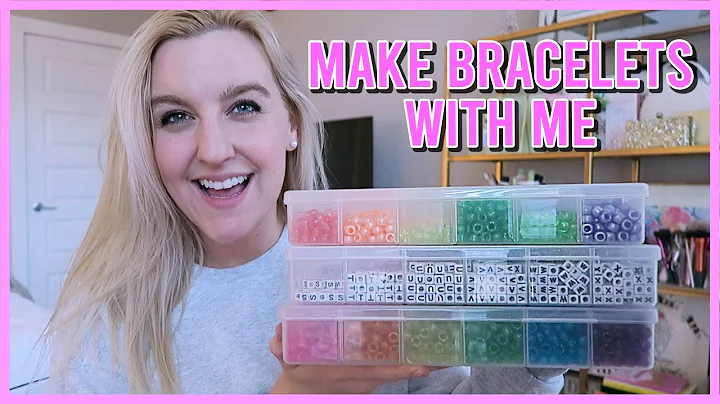 MAKE BRACELETS TOGETHER WITH ME (HOW TO MAKE BEADE...