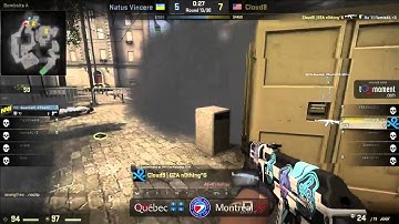 n0thing 1v2 against Navi