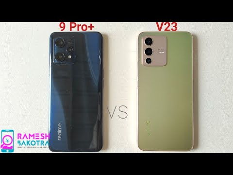 Realme 9 Pro Plus vs Vivo V23 Speed Test and Comparison