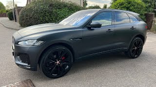 Jaguar F-Pace S AWD - Matte Black