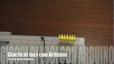 Giochi di Natale con Arduino - sesto gioco