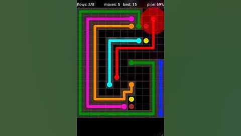 How To Solve Flow Free 12x15 Mega Mania Pack Level 389 Board Walk Through Solution Walkthrough