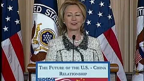 Secretary Clinton Speaks on U.S.- China Relations in the 21st Century - DayDayNews
