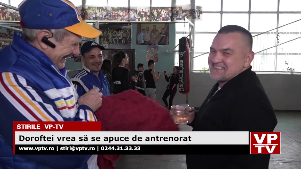 Doroftei vrea să se apuce de antrenorat