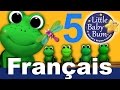 Cinq petites grenouilles | Comptines | LittleBabyBum!