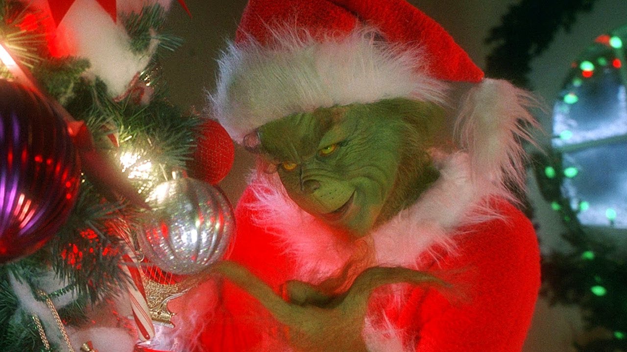 The Grinch Stealing Christmas Presents Scene How The Grinch