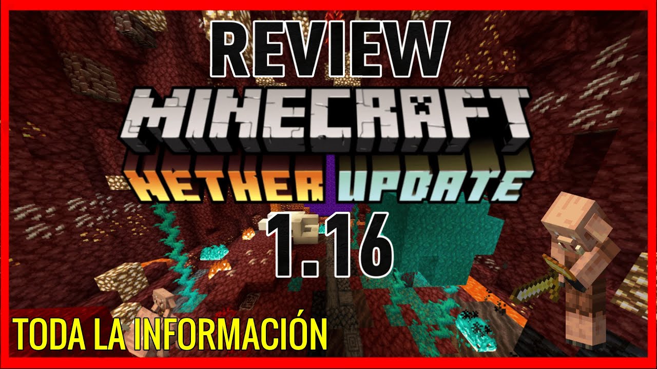 REVIEW MINECRAFT 1.16 NETHER UPDATE [TODO] - YouTube