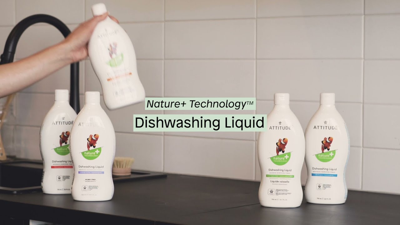 ATTITUDE Dish Soaps How to use YouTube