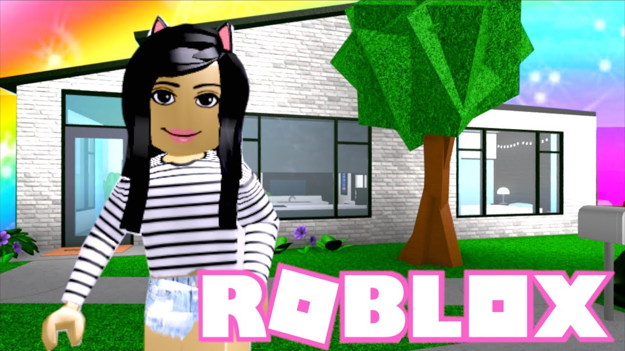 Welcome To Bloxburg Christmas Speed Build 2 Gingerbread House By Amimi Amour - roblox cute starter houses 16k