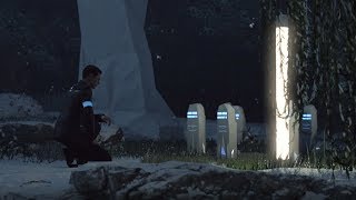 CONNOR EXAMINE SES PROPRES TOMBES - Detroit Become Human - FR