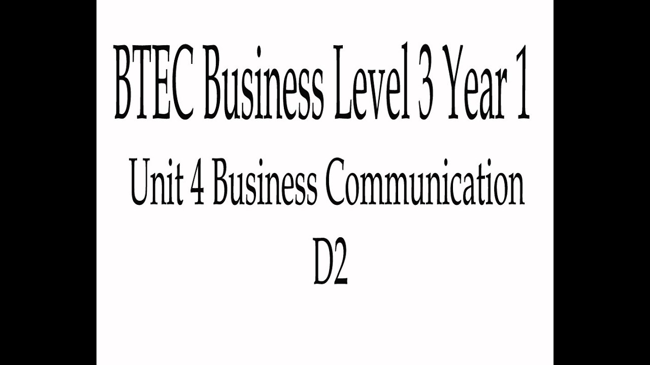 essay on business communication