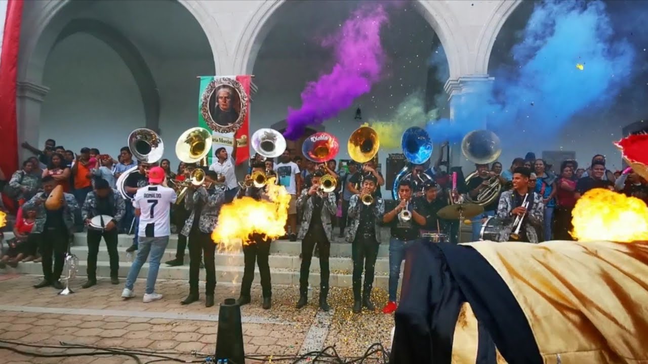 BANDA IMPERIAL DE HUAJUAPAN - La Calavera, La Loquita , Calenda Huitzo 3era Sección 2019