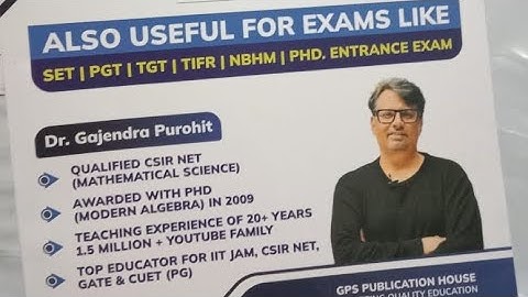 G.P Sir Book Review ✍️✍️✍️📒📒📓ll Short Note Booklet ll For Csir Net/Gate /iiT Jam / CUET PG