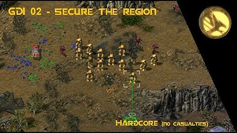 Command & Conquer: Tiberian Sun Hardcore (DEATHLESS) - GDI 02 - Secure the Region