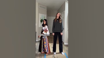 Average height of world’s shortest women #tall #short