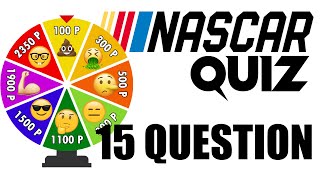 NASCAR QUIZ | TEST YOUR NASCAR KNOWLEDGE | 15 QUESTION QUIZ!