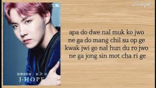 BTS 'Blood sweat & tears' lyrics #btslyrics