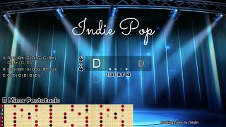 Video thumbnail of "(Indie Pop) Instrumental Backtrack For Jam and Practice - D Major | 100 BPM"