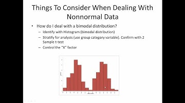 How to Deal With Nonnormal Data in Process Improvement Projects