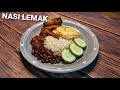 Malaysian nasi lemak with ikan bilis sambal recipe nasilemak malaysian nationaldish coconutrice