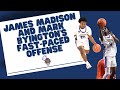 James madison and mark byingtons fastpaced basketball offense