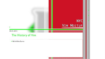The History of Vim
