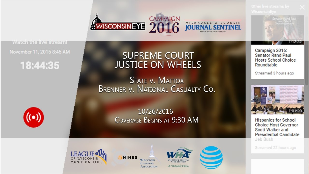 8:45 AM | Supreme Court on Wheels - Cases 1 & 2