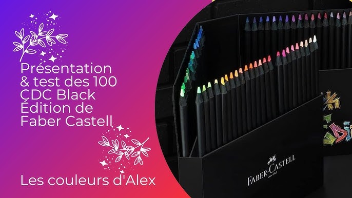 Lápices de color 100 colores Black Edition- Faber Castell- Lloc d'Art