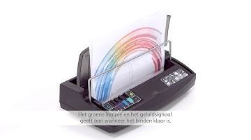 GBC - Hoe werkt thermisch inbinden? - Instructie video (NL)