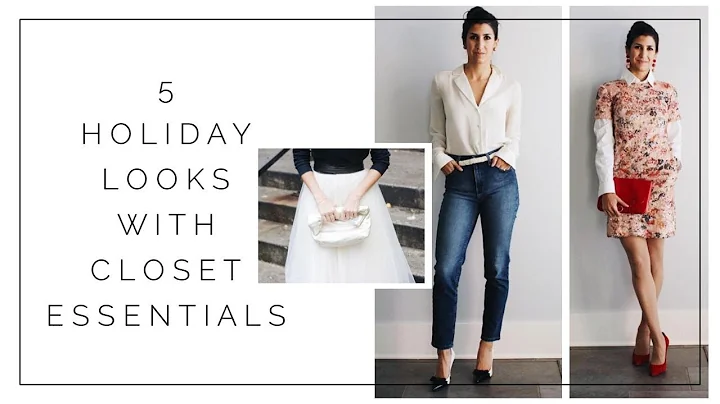Re-styling closet essentials for holiday outfits + ethical  jeans | SHOP YOUR WARDROBE