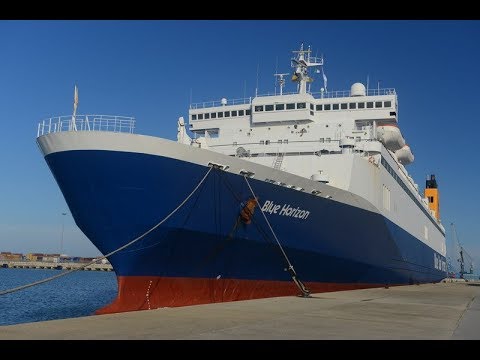 BLUE HORIZON (Ro RoPassenger Ship)  Ships manoeuvring from the command center IMO 8616336