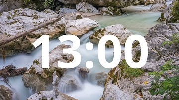 13 Minute Countdown Timer With Alarm (Simple Beep)