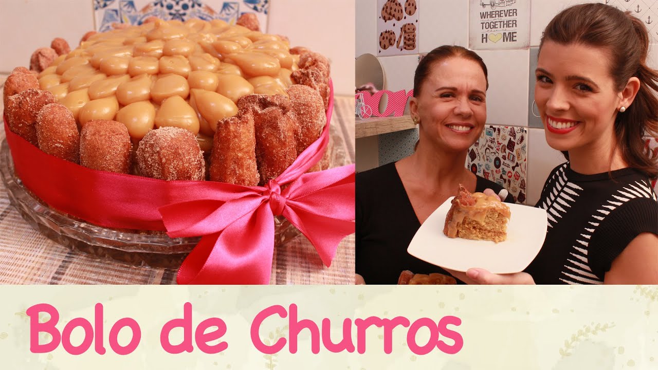 BOLO DE CHURROS PARA DIA DAS MÃES TPM, PRA QUE TE QUERO?