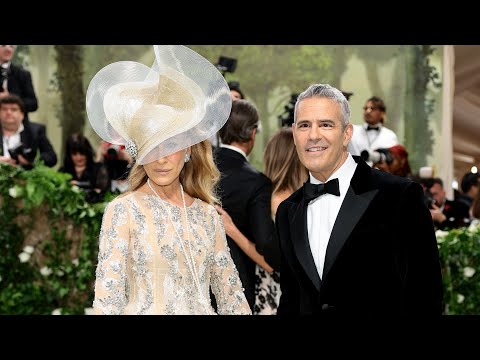 Who wore an extravagant Richard Quinn birdcage-esque dress and fascinator to the 2024 Met? 