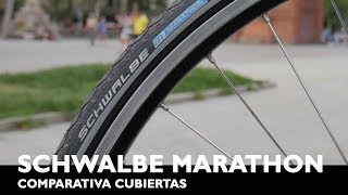 MEJORES ciudad y cicloturismo Schawalbe Marathon Comparativa - YouTube