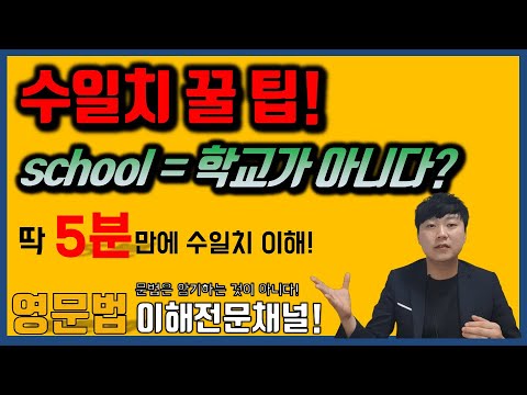 헐.. 수일치를 이렇게 할 수 있었구나!  [영문법에서 수일치를 하는 이유! - #수일치 part 1 ] - 영문법 기초, 강의, 공부법 (2편 꼭 보세요!)