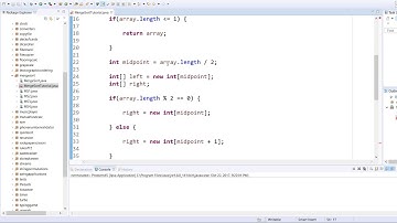 How to Code The Merge Sort Algorithm in Java