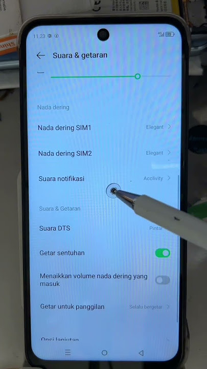 Alihkan Jangan Pernah Bergetar Ssat Ada Panggilan Masuk Hp Infinix Smart 9
