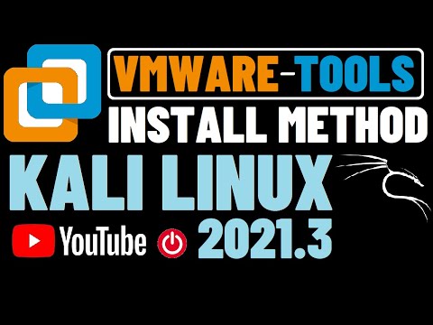 How to install VMware Tools on Kali Linux 2021.1 | VMware Tools Install VMware Tools Setup Linux