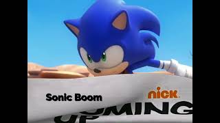 Nickelodeon 2009 Coming Up Sonic Boom Now Heres More Sonic X Bumper