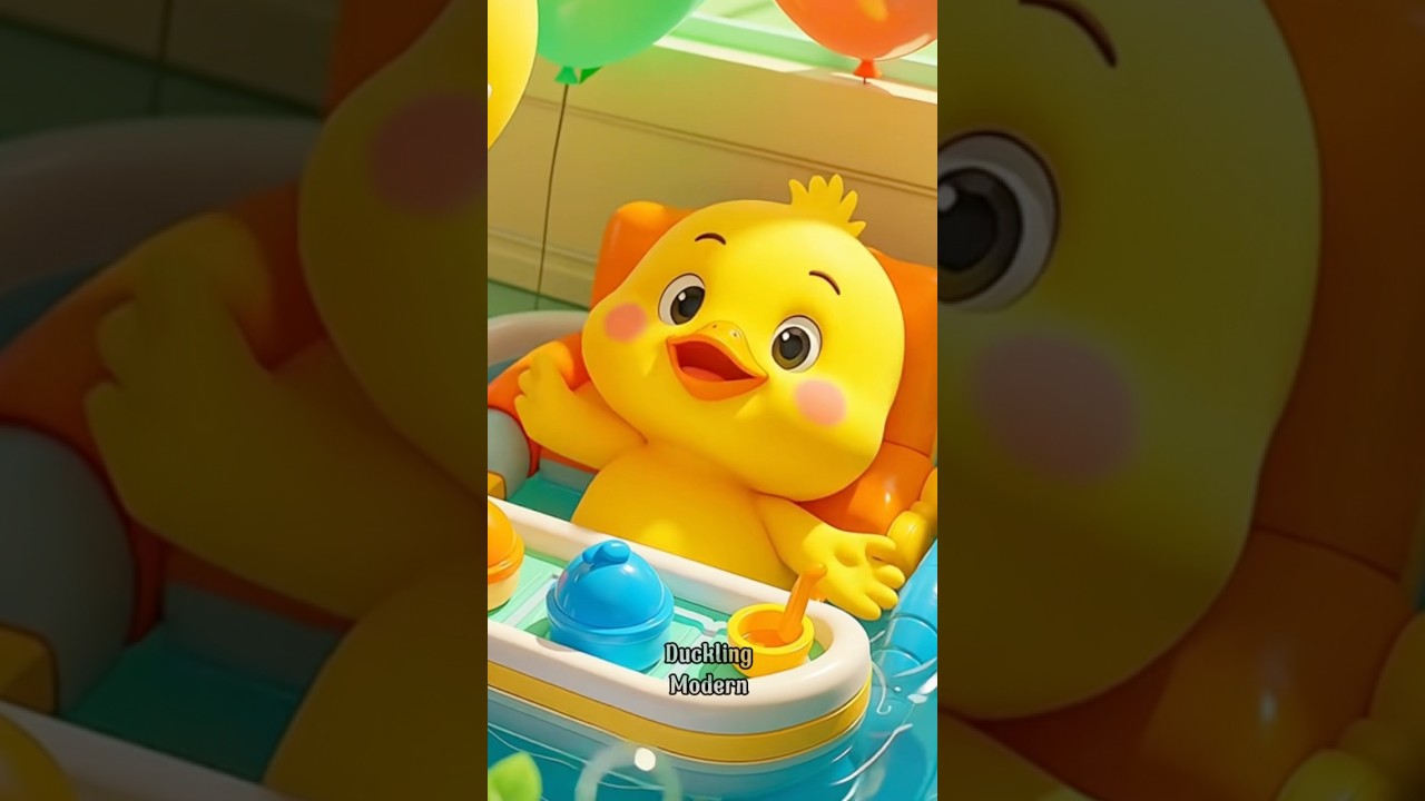 Cute 🥰 duck Bathing 