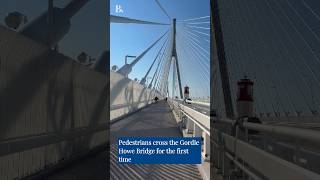 Gordie Howe Bridge pedestrian path Know before you go