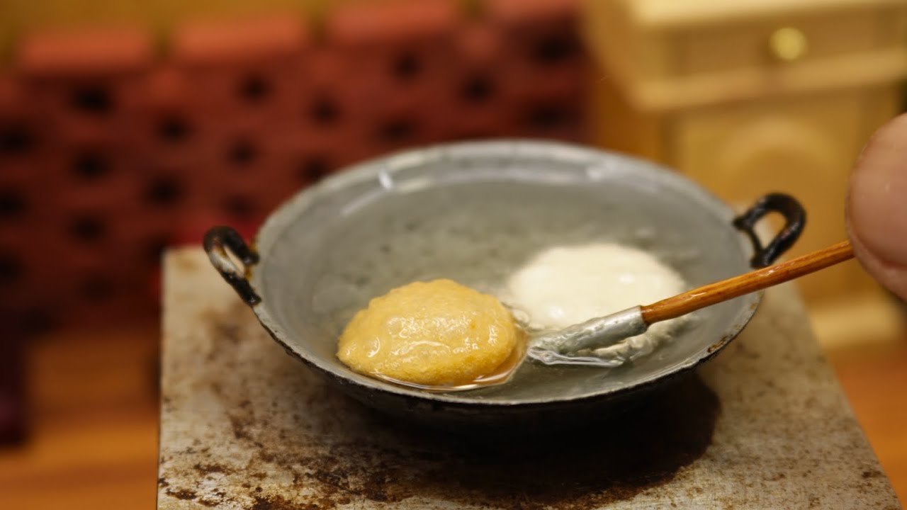 Miniature PANI PURI making  I Miniature real cooking with MDC
