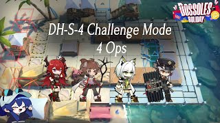 [Arknights] DH-S-4 Challenge Mode 4 Operators