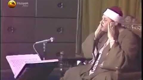 تلاوة مرئيه نادره للشيخ محمود علي البنا