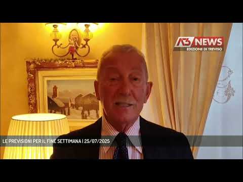 LE PREVISIONI PER IL FINE SETTIMANA | 25/07/2025