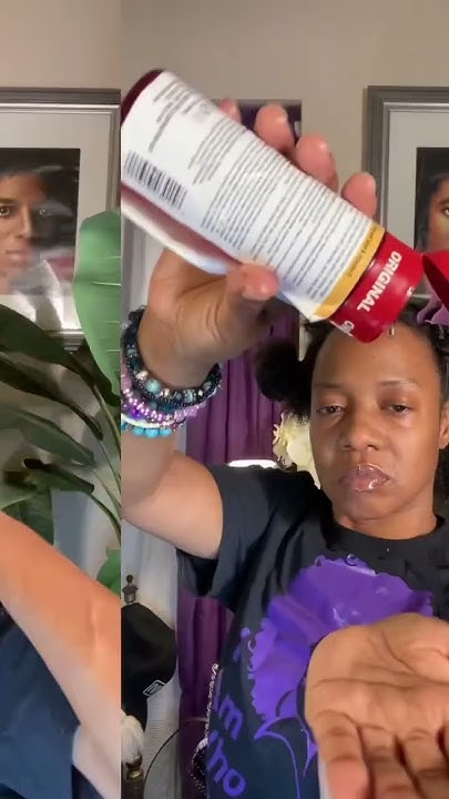  Had to prep my hair for some set it off braids! - YouTube