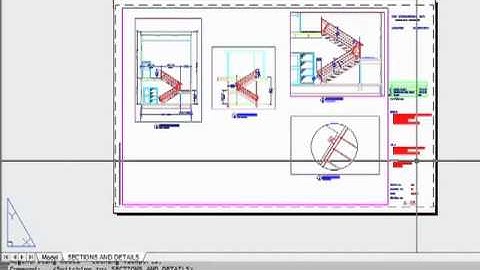 AutoCAD 2012 -  Model Space And Paper Space - Tutorial Video