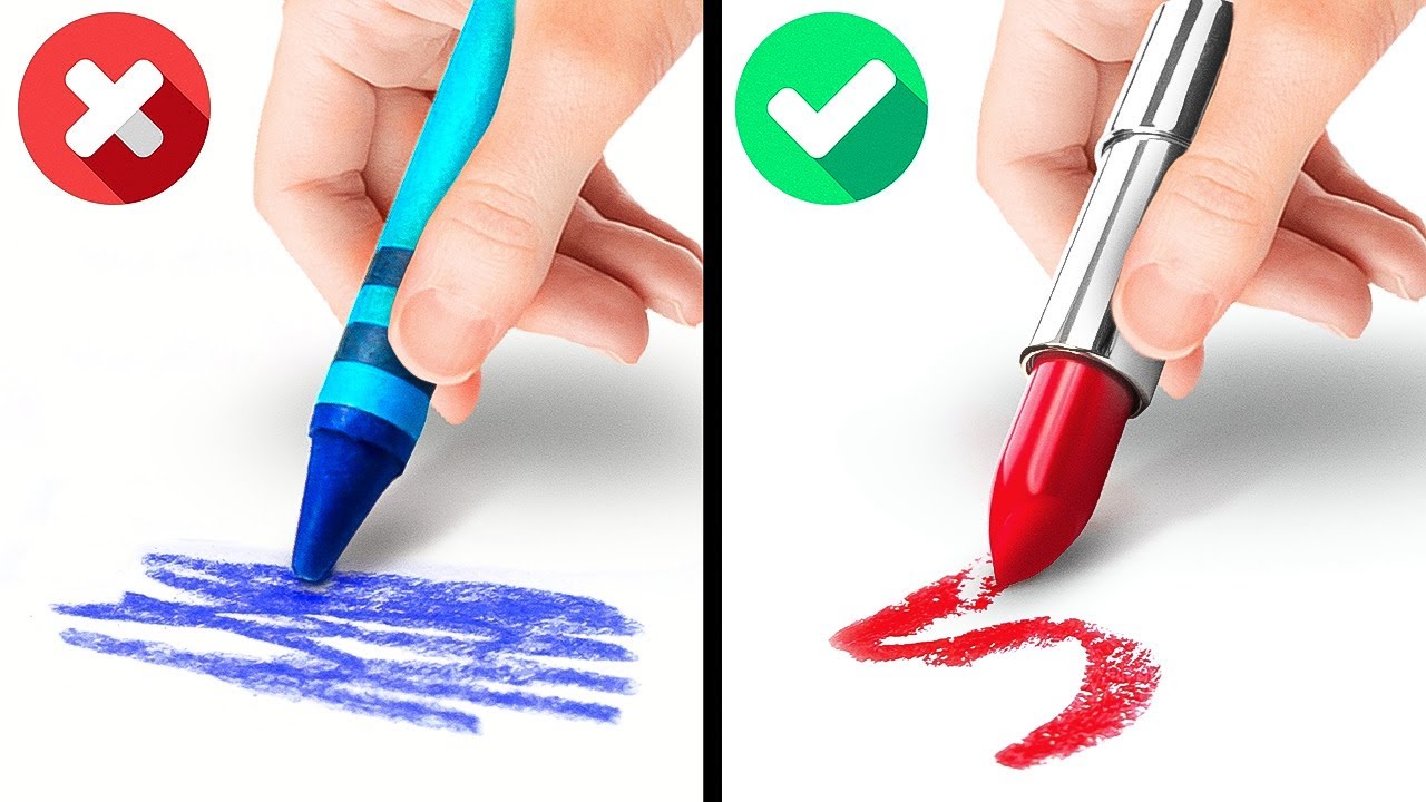 Genius Painting Tricks And Drawing Hacks For Beginners And Professionals